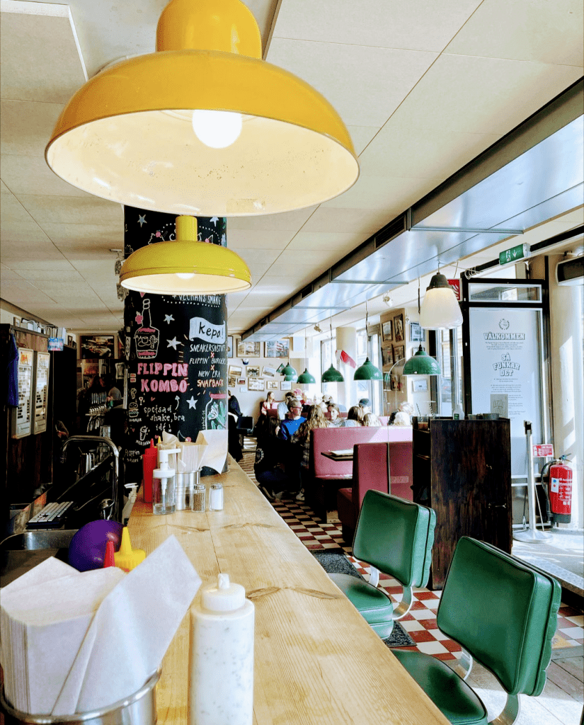 Best Burger Stockholm - Inside restaurant 