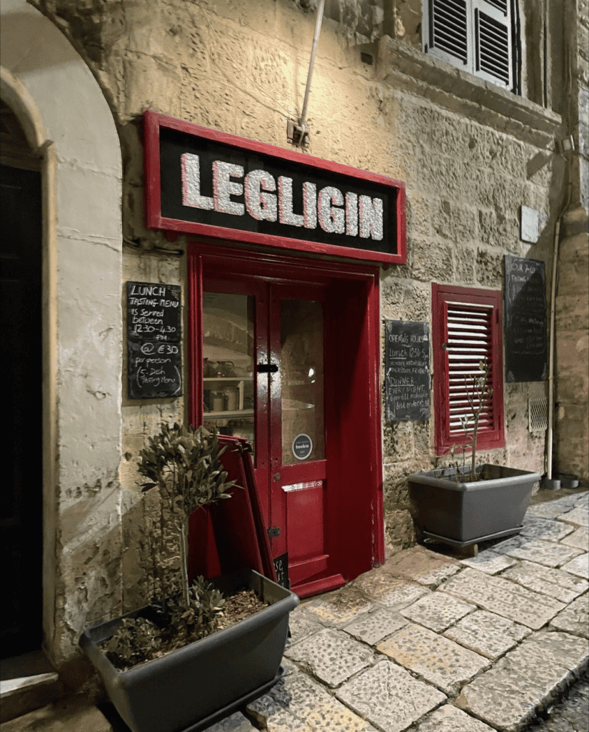 Best Romantic Restaurants in Malta - Outside Legligin Restaurant