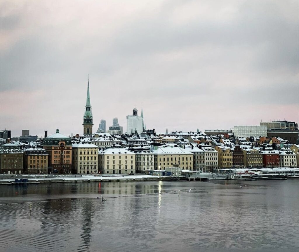 Fjällgatan best viewpoint in Stockholm 