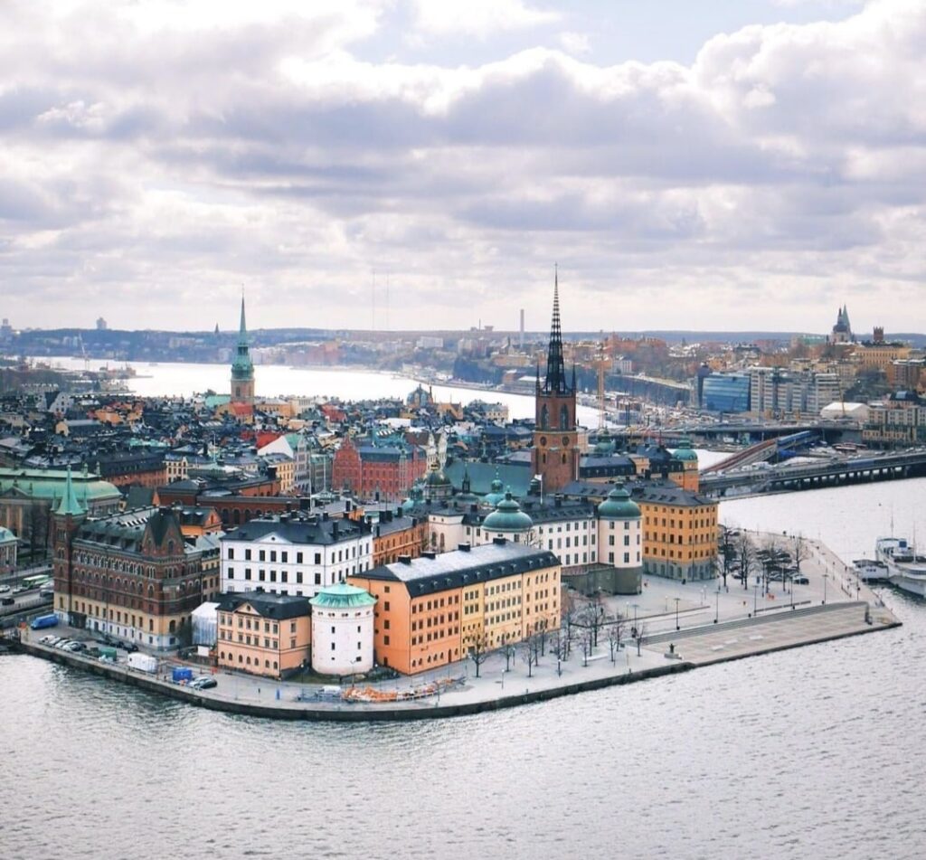 The view from Stockholm city hall 